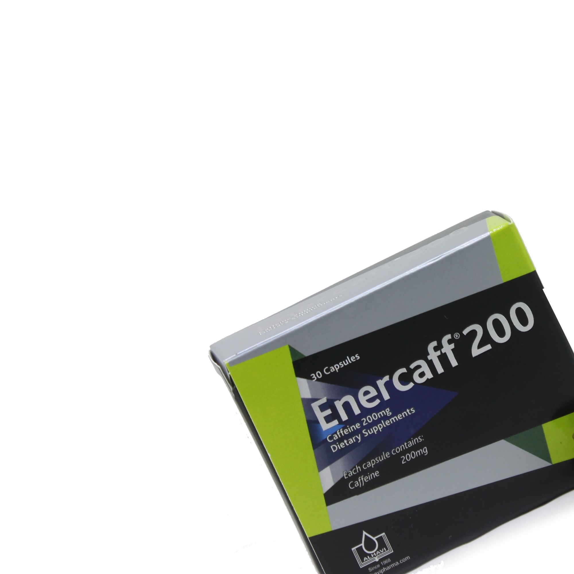 کپسول انرکاف کافئین الحاوی 30عدد-Enercaff 200