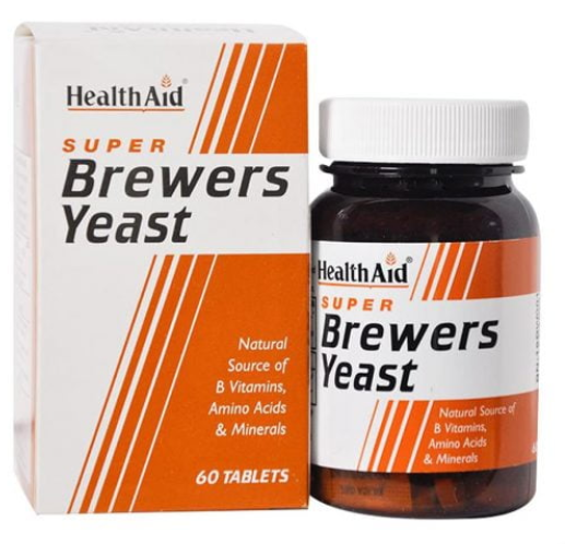 قرص مخمر آبجو هلث اید 60 عدد-HEALTH AID BERWERS YEAST TAB
