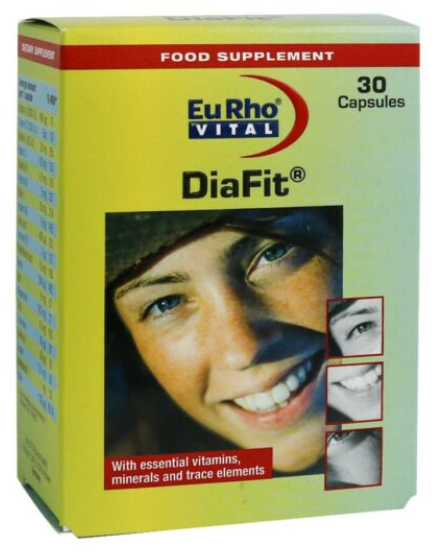 کپسول نرم ژلاتینی دیافیت یوروویتال 30عدد-DiaFit Eurhovital