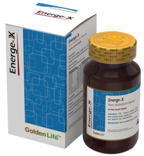 قرص انرژکس گلدن لایف 60 عدد -GOLDEN LIFE ENERGEX TAB 60