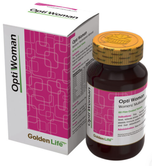 قرص اپتی وومن گلدن لایف60 عدد- GOLDEN LIFE OPTI WOMAN 60TAB