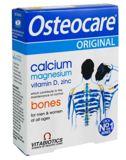 قرص استئوکر  وایتابیوتیکس 30 عدد-VITABIOTICS OSTEOCARE ORGINAL 30 TAB