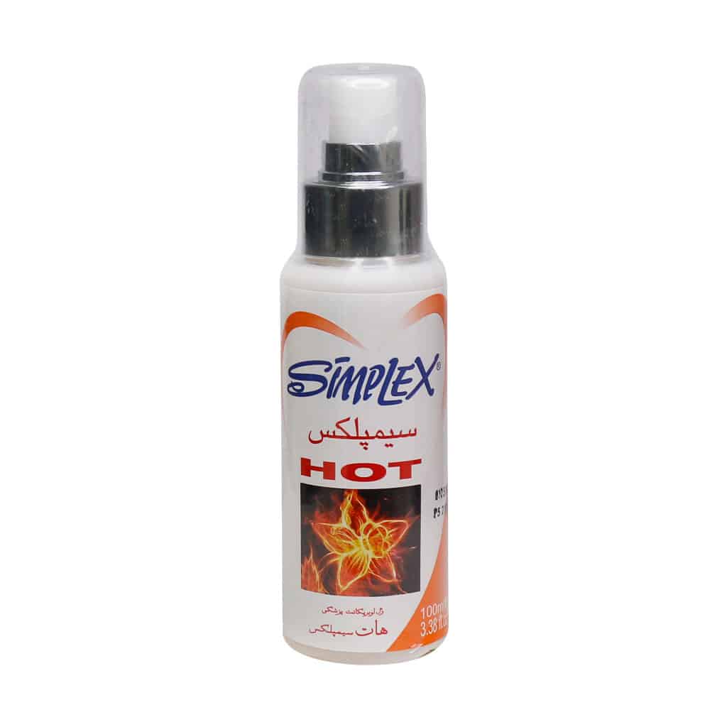 ژل لوبریکانت مدل hot سیمپلکس 100 میلی لیتر
