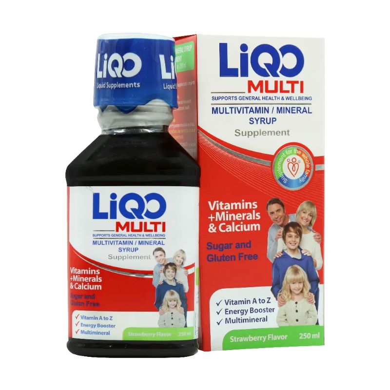 شربت لیکو مولتی  ابیان فارمد 250 میلی لیتر  -ABIAN PHARMED LQO MULTI Syrup 250 ml