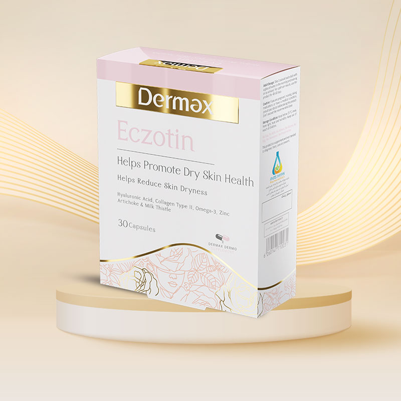 قرص اگزوتین درمکس 30 عدد-DERMAX ECZOTIN 30 CAPS