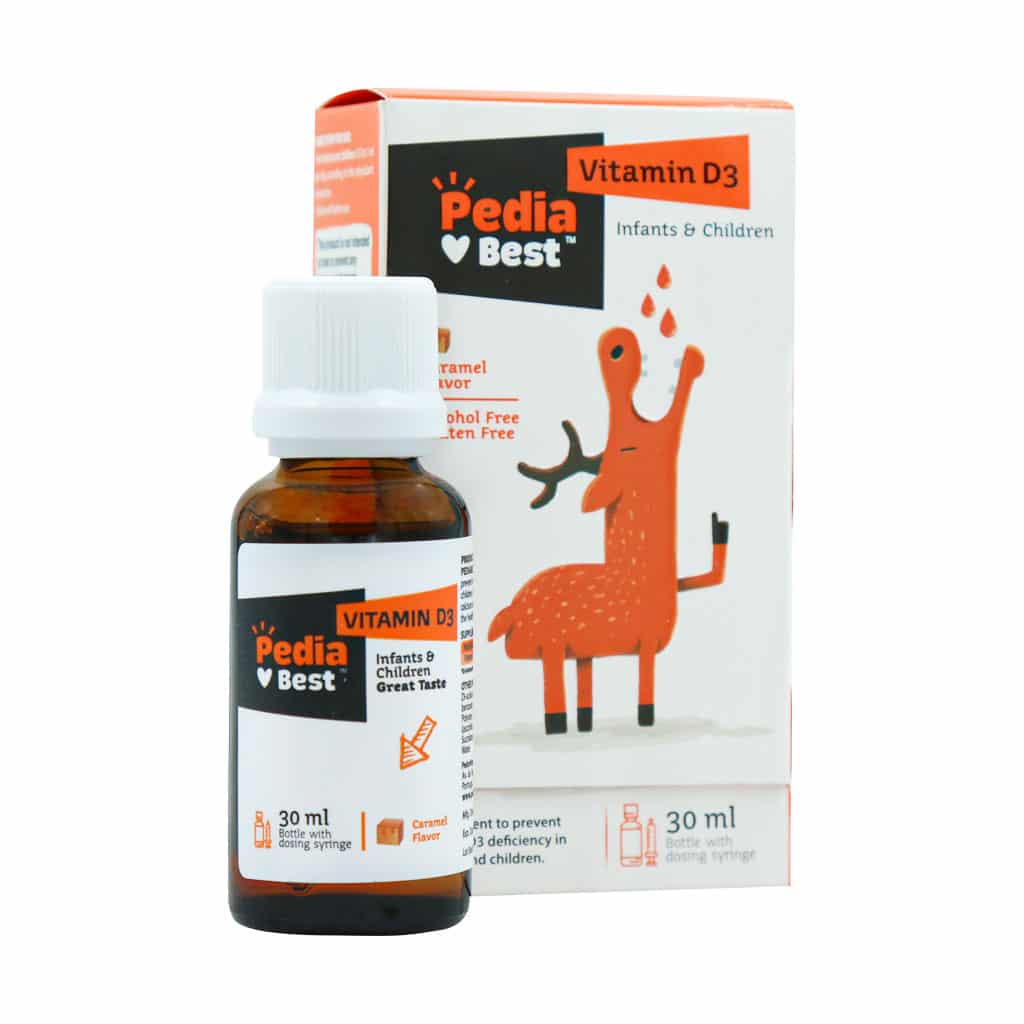 قطره ویتامین د 1000 پدیابست-Vitamin d3 drop Pediabest