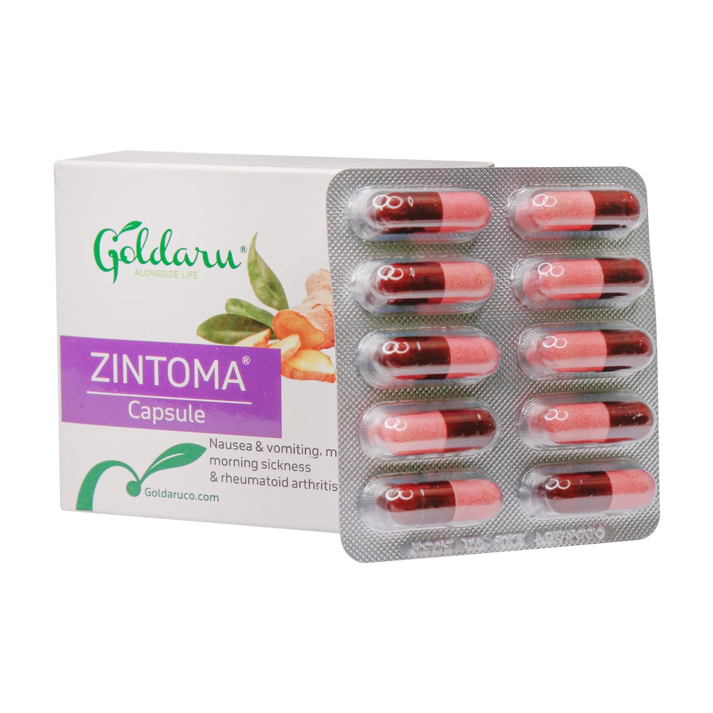 کپسول زینتوما 250 میلی گرم گل دارو 30 عدد - GOLDARU ZINTOMA 250MG 30 CAP
