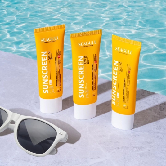 کرم ضد آفتاب SPF 60 برای انواع پوست سی گل