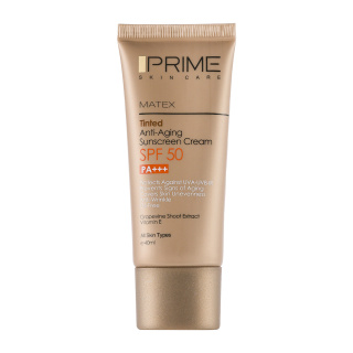 کرم ضد آفتاب جوان کننده رنگی SPF50 پریم